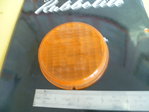 Rubbolite lens orange 3 1/4 inch dia.